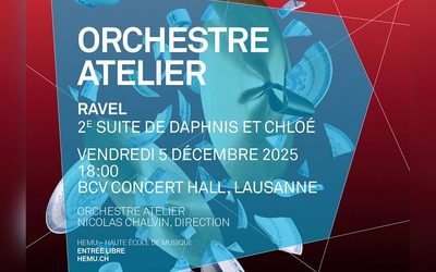 Vendredi 5 décembre 2025 18h BCV Hall