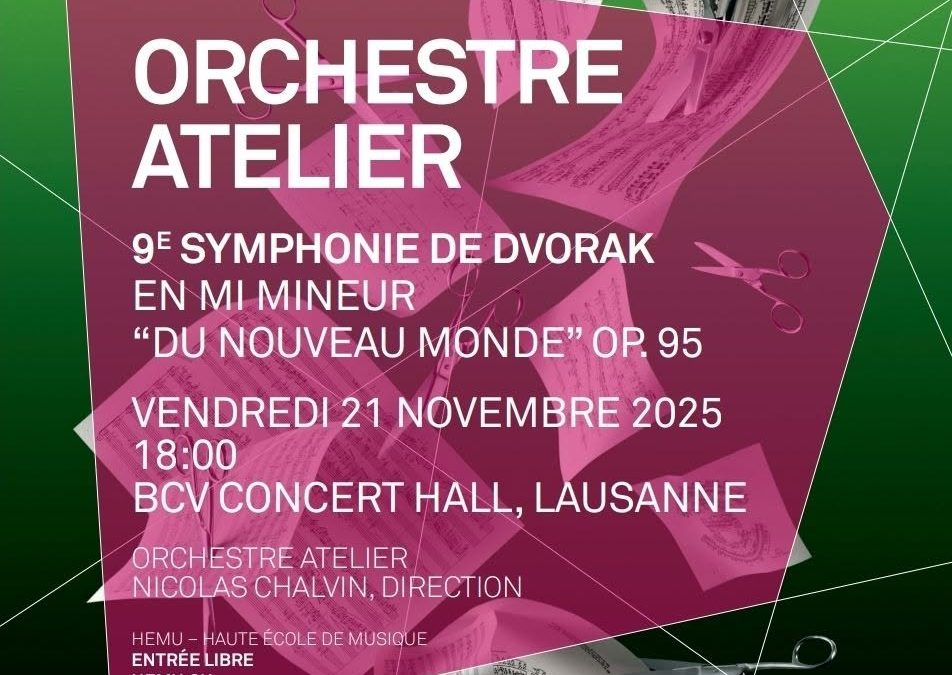 Vendredi 21 novembre 2025 18h BCV Hall
