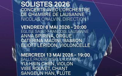 Vendredi 8 mai 2026 20h église Saint-François